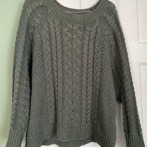 Sage green sweater